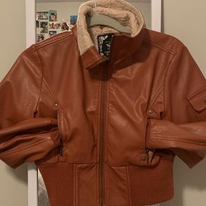 Vintage 2000’s Faux-Leather Jacket